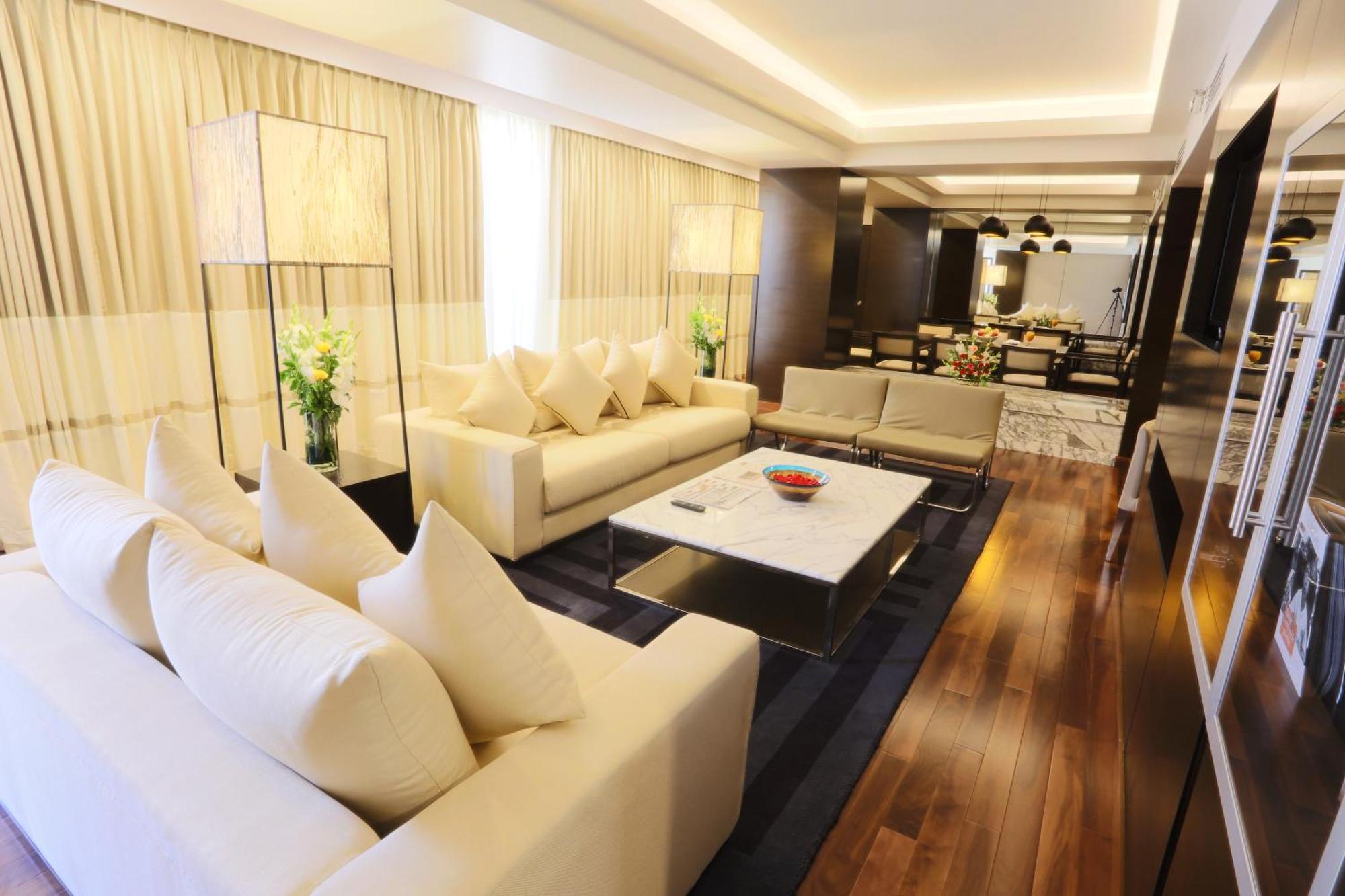 Avari Towers Carachi Exterior foto A living room